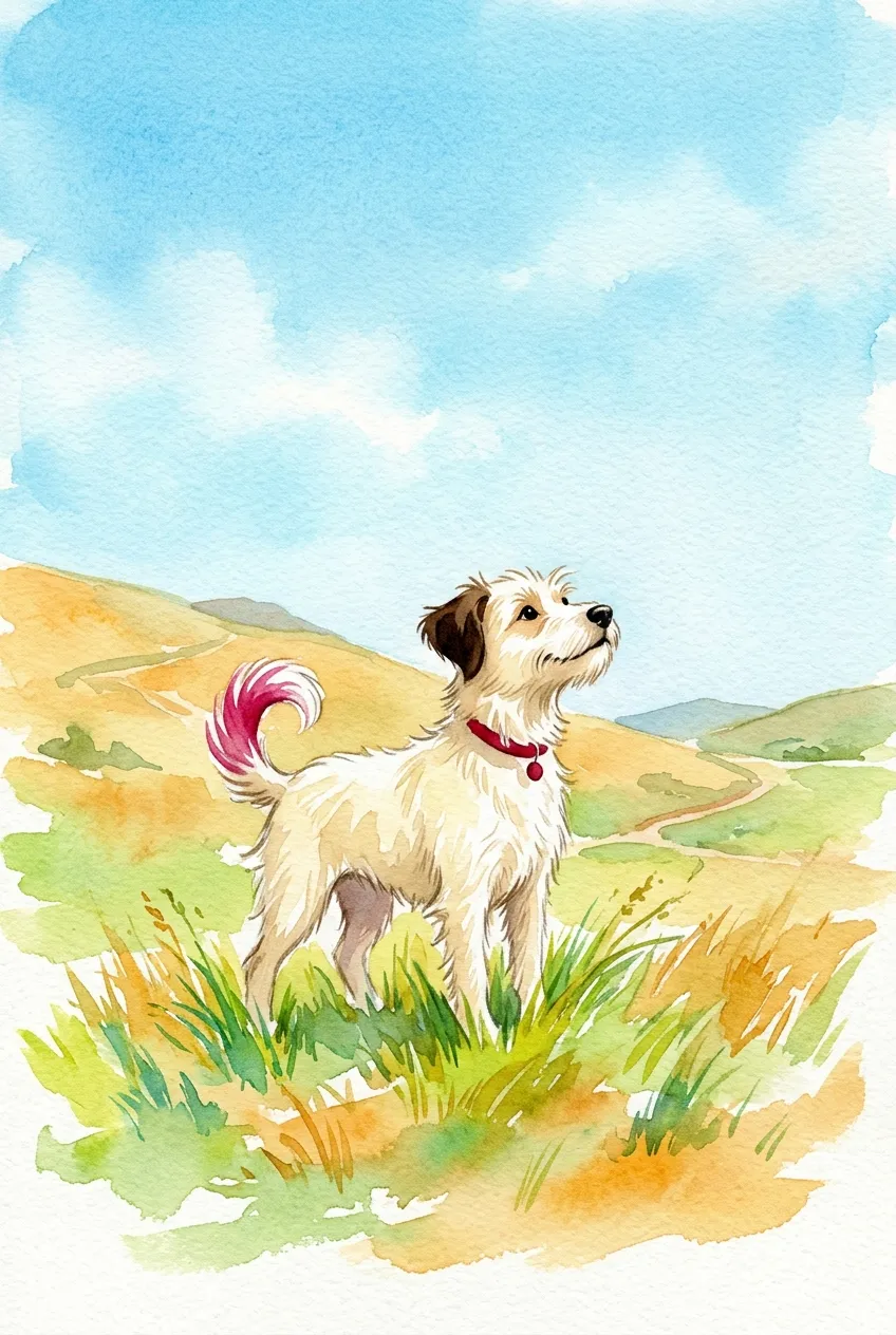 Portada de El perro que saluda a la loma